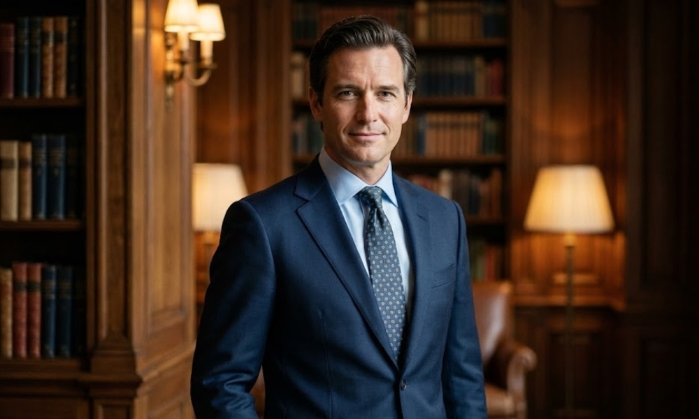 Klasično tamno plavo odelo